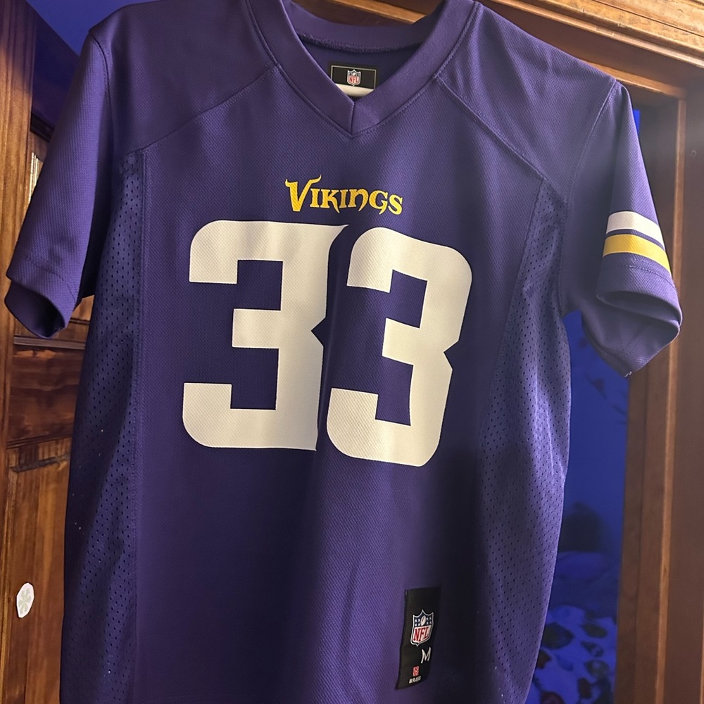 Purple Vikings youth M Jersey